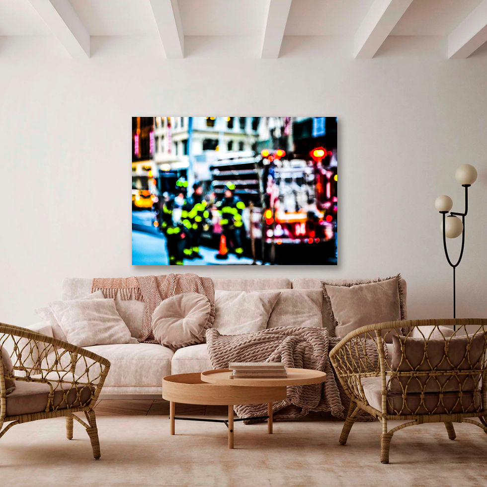 Thumbnail: Living Room Emergency | Abstract HD Metal Fine Art