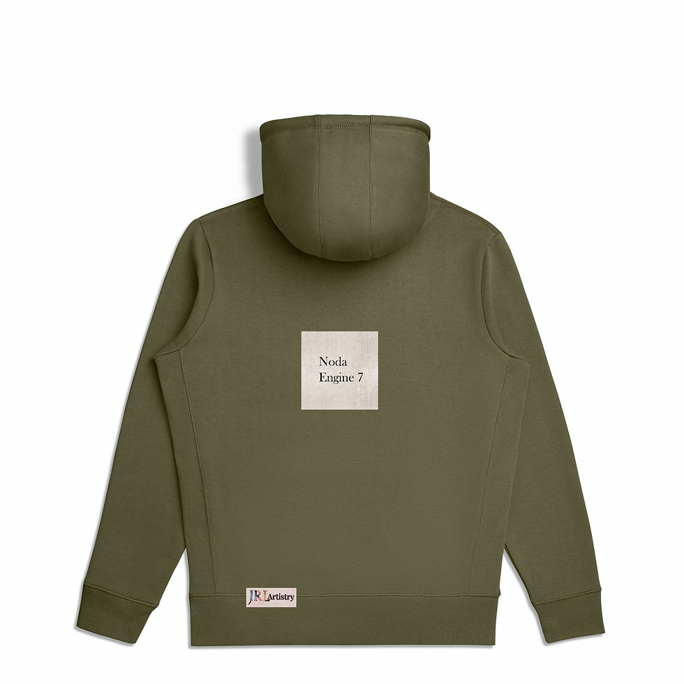 Thumbnail: Olive Charlotte Inspired Organic Heavyweight Hoodie