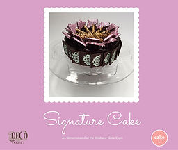 Deco Magic Signature Cake