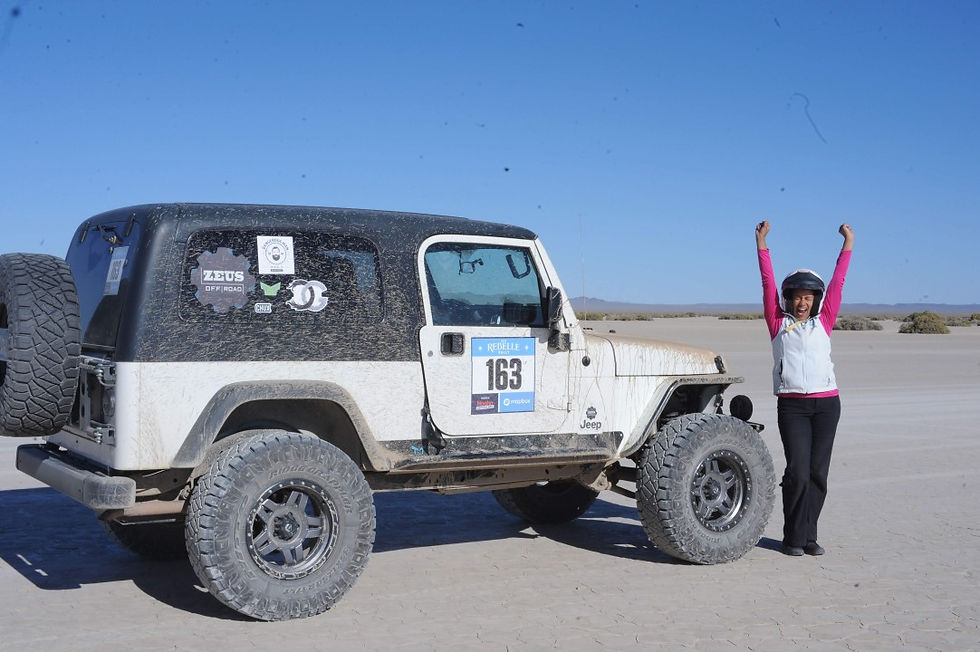 Women in off roading Rebelle Ralley driver Shelby Wagner