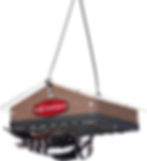 Kingsyard composite hanging upside-down feeder