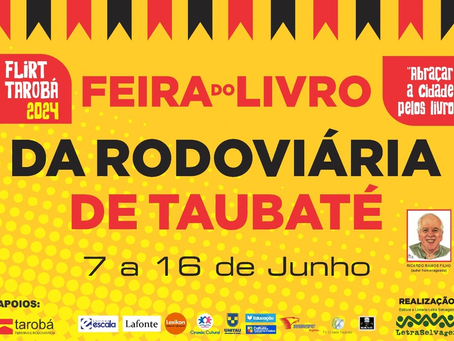 Feira de Livros da Rodoviária Nova de Taubaté quer atrair público de todo o Vale do Paraíba