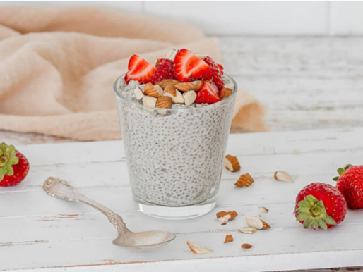 Strawberry & Flax Chia Pudding