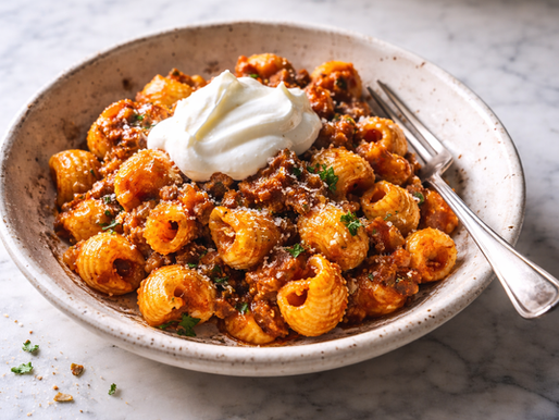 Spiced Lamb Ragù with Whipped Feta