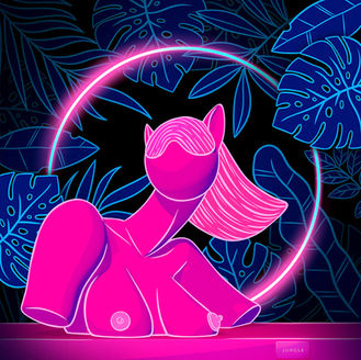 3D Character Design NFT Design für Musiker Cro von Grafik Design Studio Good Vibes Berlin für Motion Graphics, UX/UI Design, Web Design, Branding und Illustration von Ariane Gebhardt