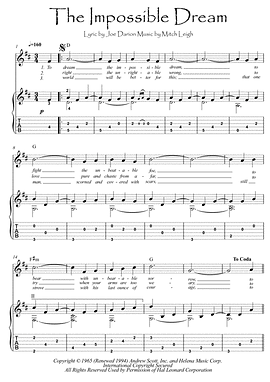 The Impossible Dream