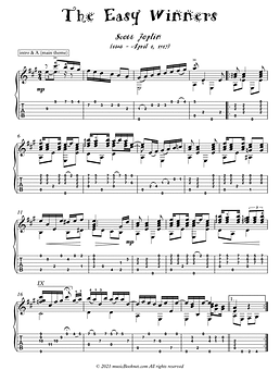 The Easy Winners guitar ragtime fingerstyle
