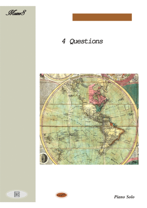 4 Questions A latin rhythm piano solo