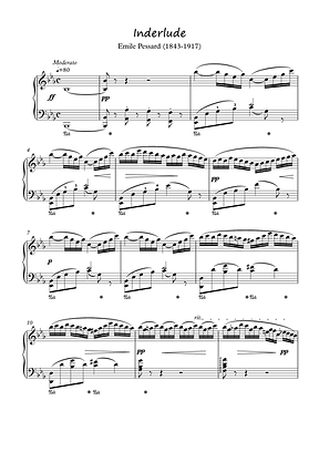 Interlude Piano Solo Sheet Music Pdf Mp3 Pessard
