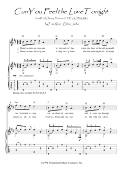 Can You Feel the Love Tonight