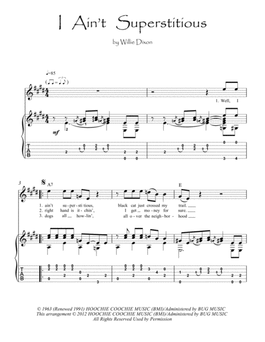 Blues Guitar I Ain't Superstitious