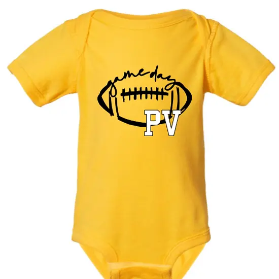 Paint Valley Bearcats Football Onesie (Design 1)