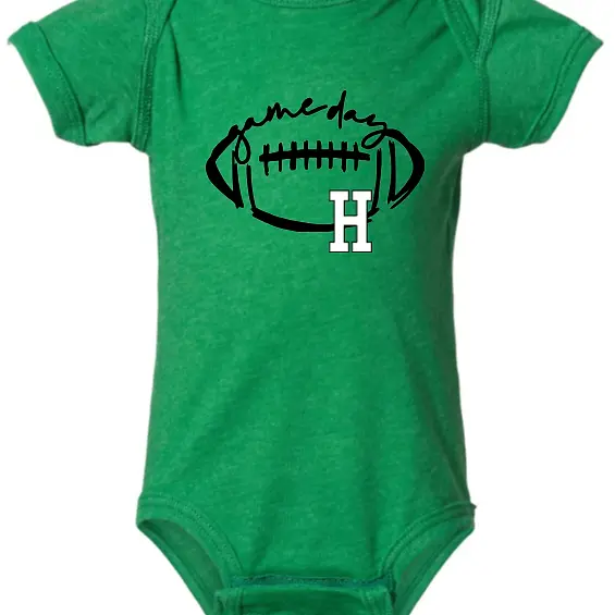 Huntington Huntsmen Football Onesie (Design 1)