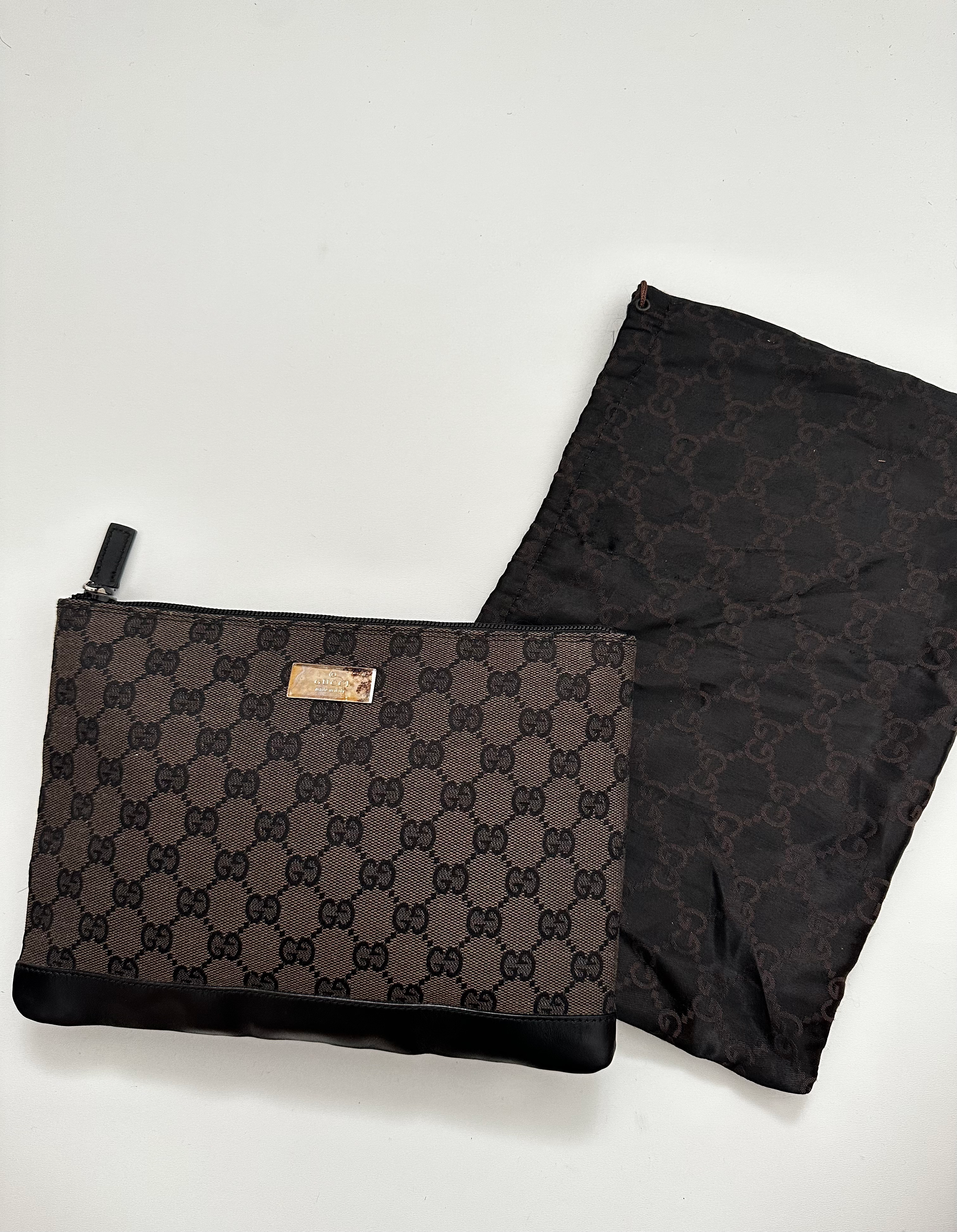 Gucci Monogram Clutch