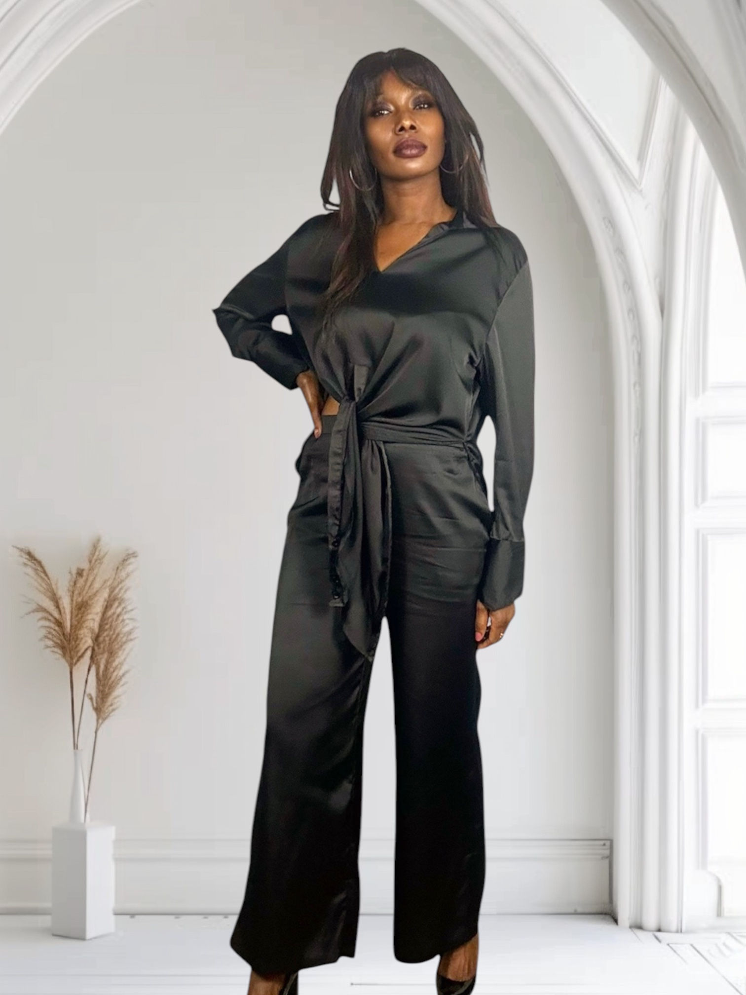 Ensemble pantalon et sa chemise