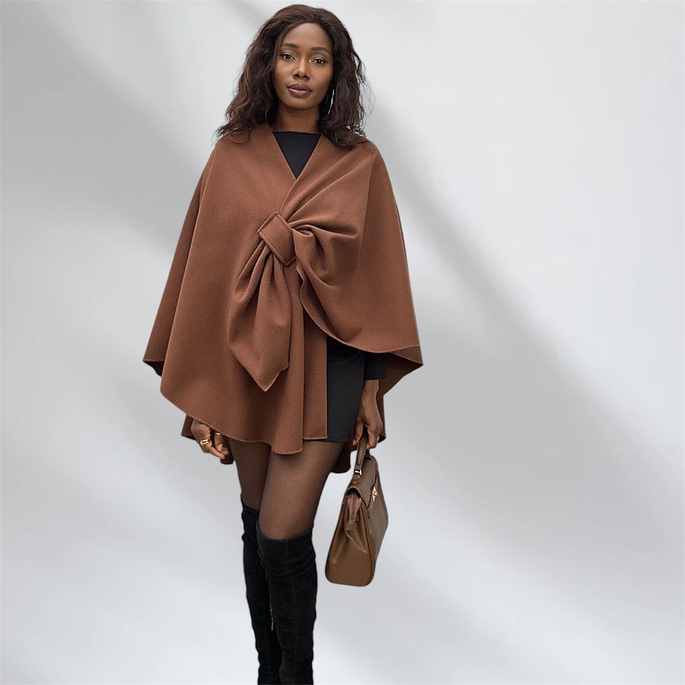Miniature : Cape poncho