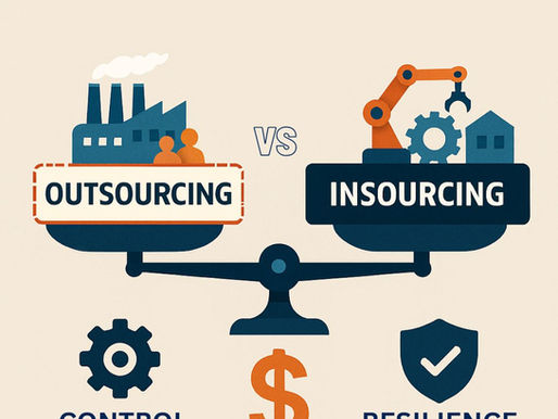 Strategic Outsourcing vs. Insourcing: Balancing Control, Cost, and Resilience in Modern Manufacturing (August 2025)