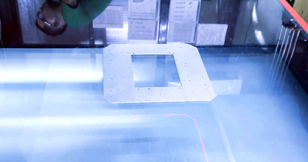 secure quality check being performed after metal prototypes have been finished