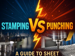 Stamping vs. Punching: A Guide to Sheet Metal Fabrication (August 2025)
