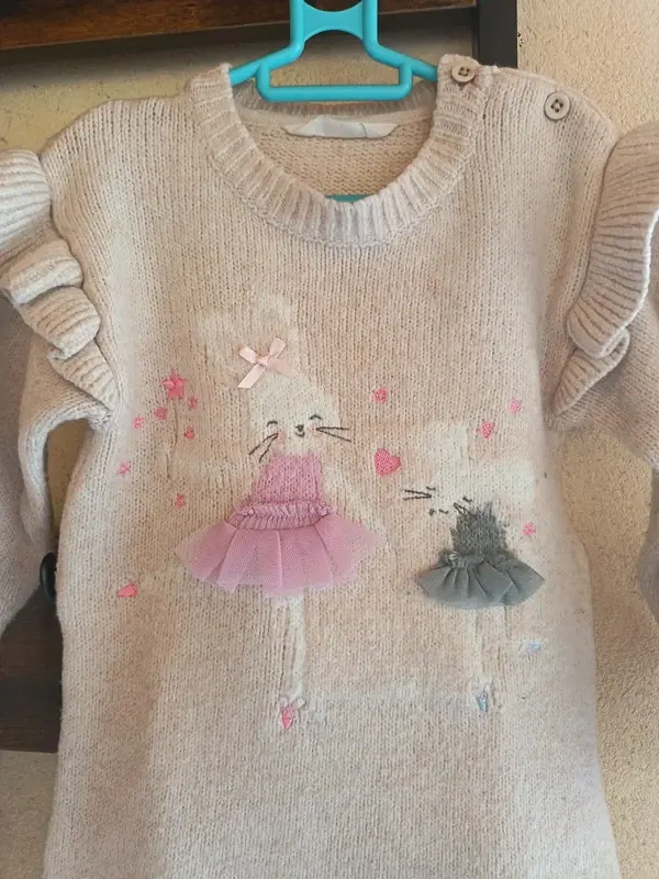 Miniature : Jolie Robe Pull 9/12 Mois