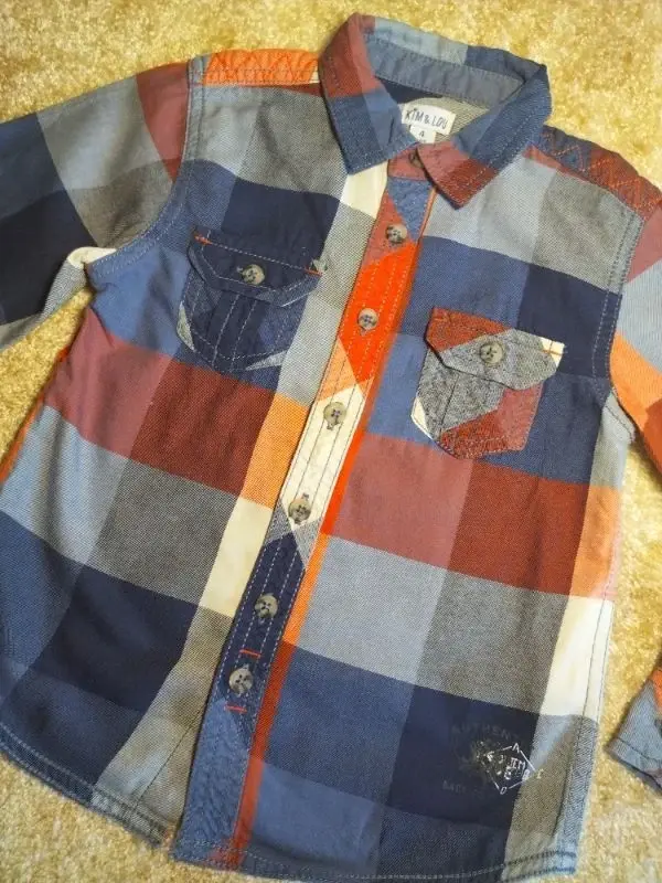 Miniature : Chemise a carreaux 4 Ans