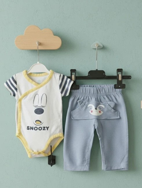 Miniature : Ensemble Body et pantalon 1 mois 