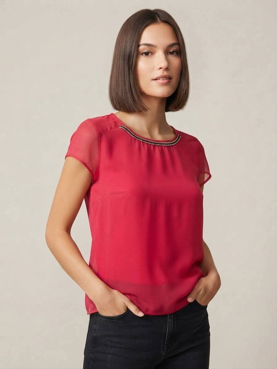 Blouse trensparente T-M