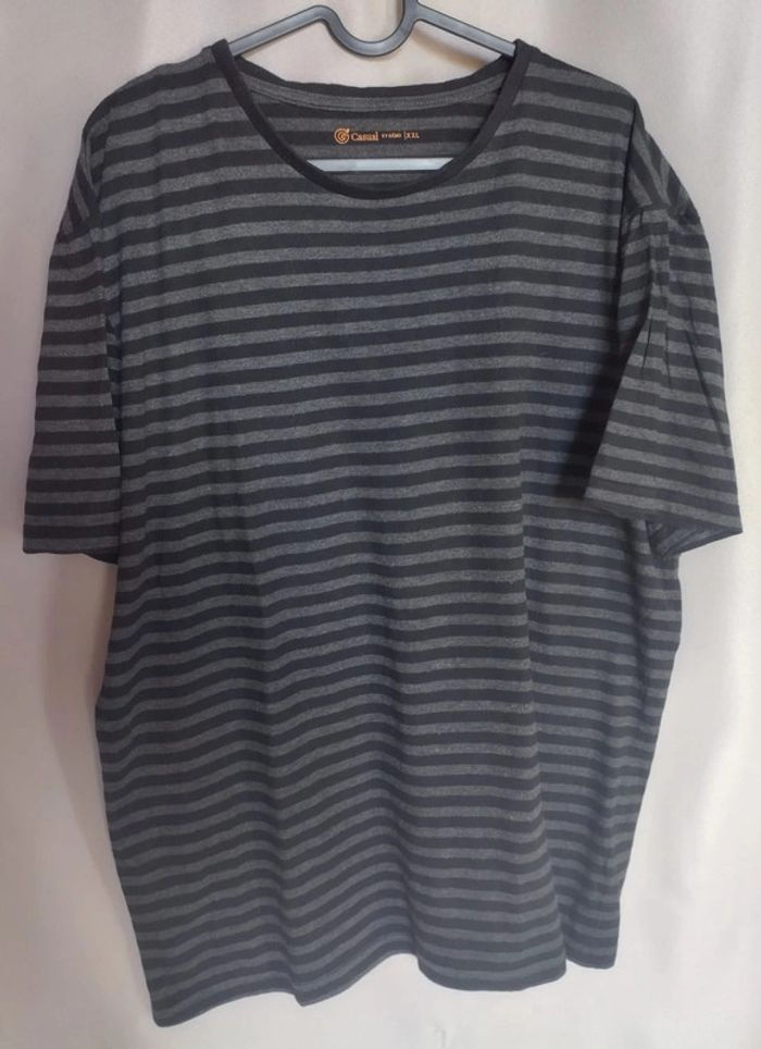 Miniature : T-Shirt Rayé Gémo T-XXL