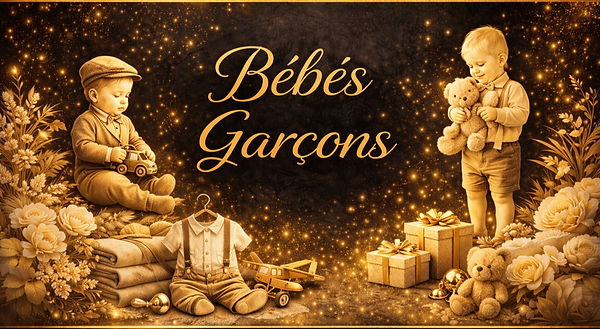 Sélections d'articles de bébés garçons La Fée Malicieuse