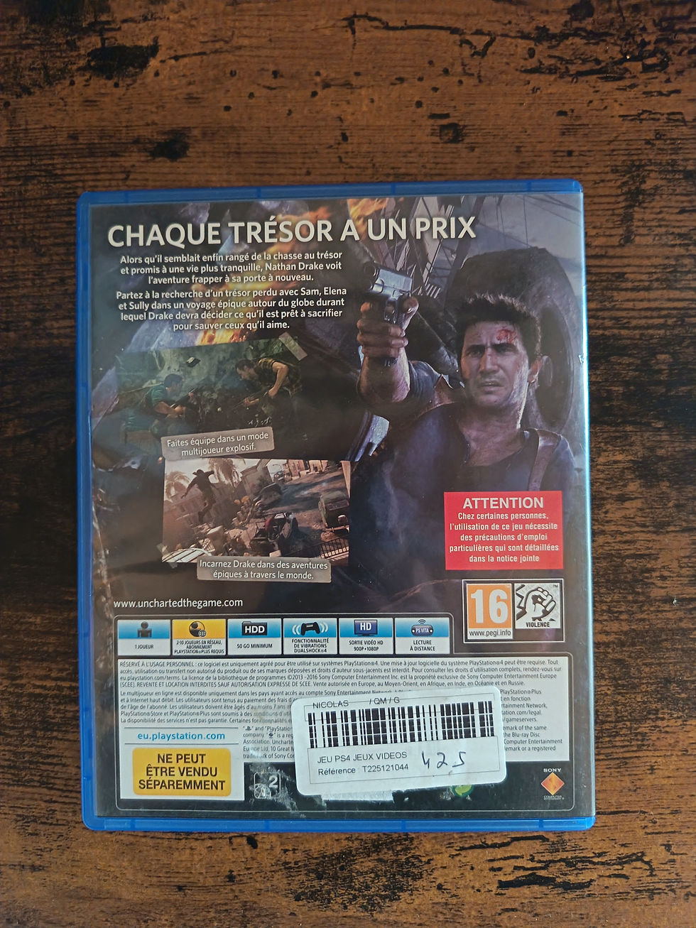 Miniature : Uncharted 4: A Thief's End sur PS4