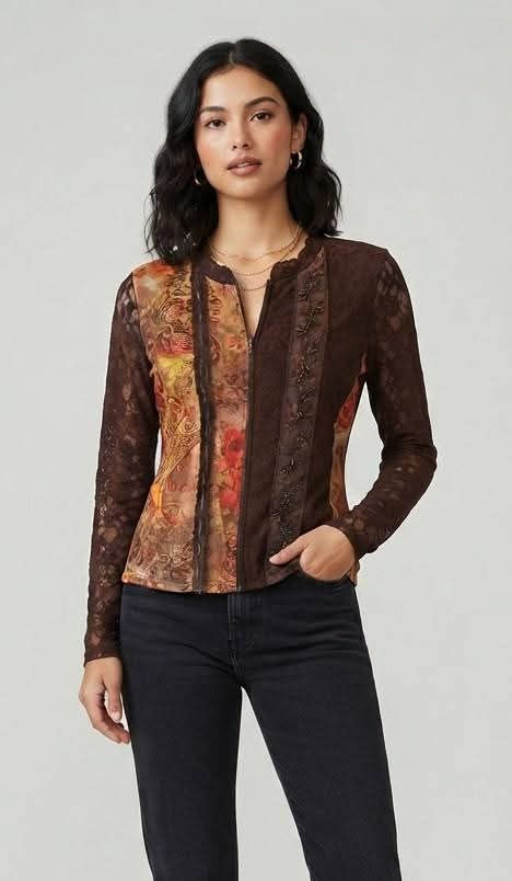 Gilet zippé Jacqueline Riu T-2 (38/40)