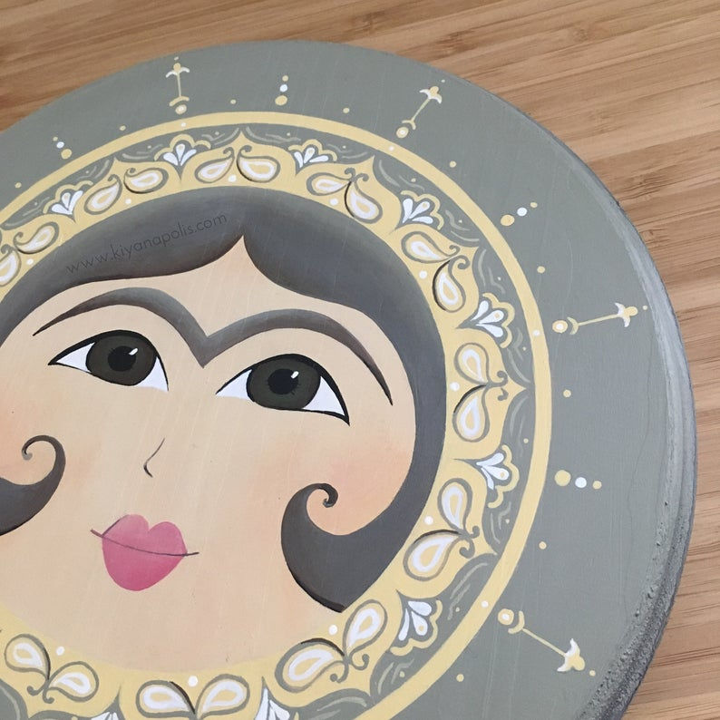 Thumbnail: Khorshid Khanoom - Painting on Wood