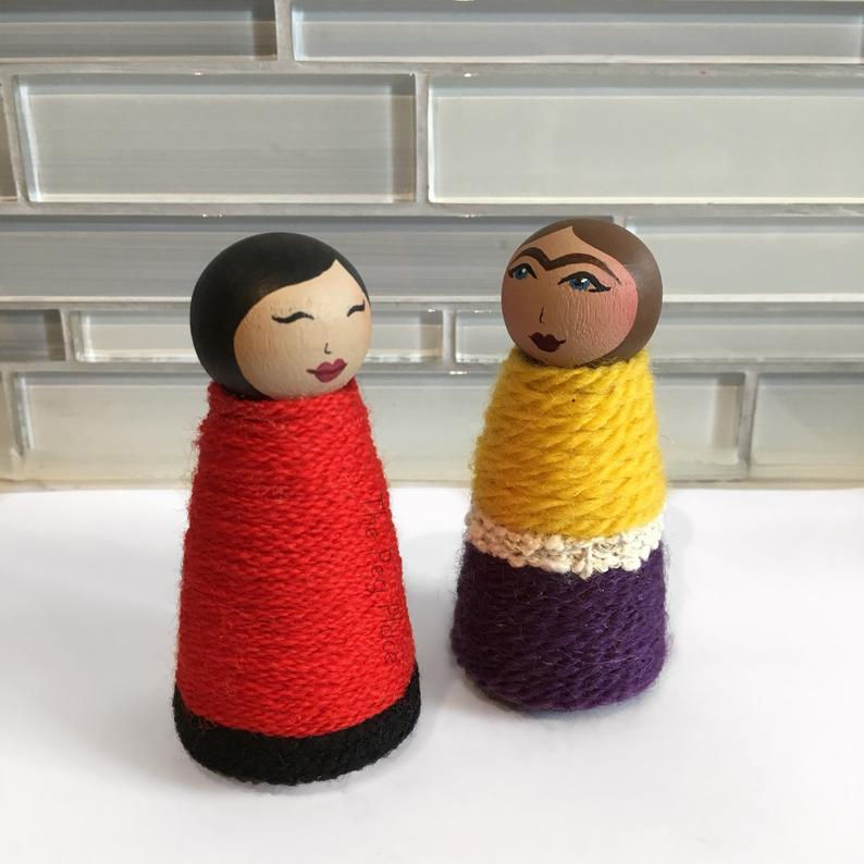 Thumbnail: Wooden Iranian Doll