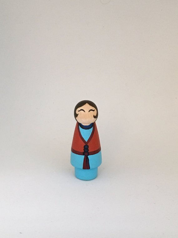 Thumbnail: Wood People - set of 7