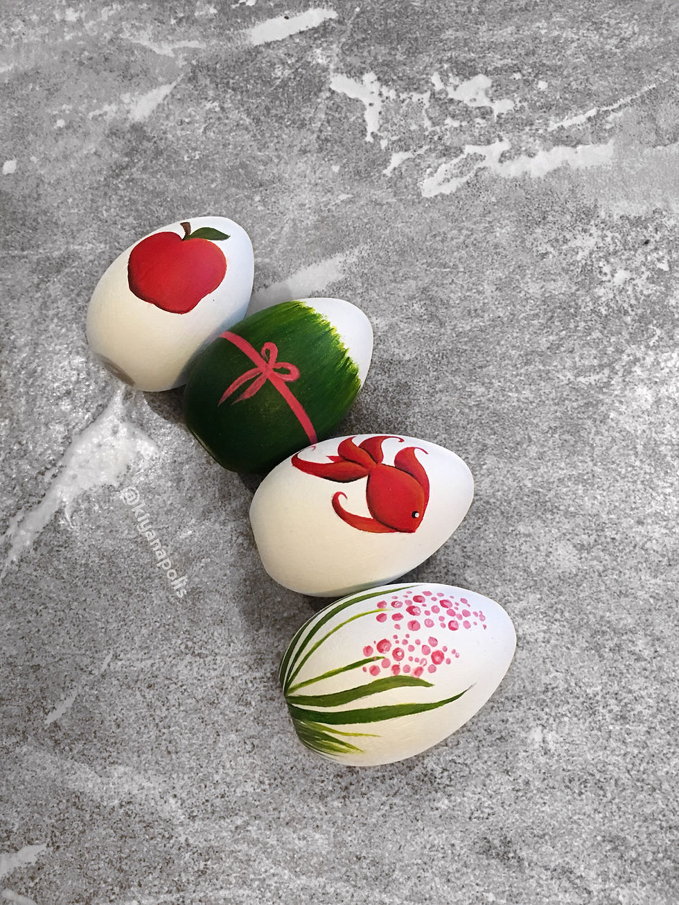 Thumbnail: Nowruz Eggs - Set of 4