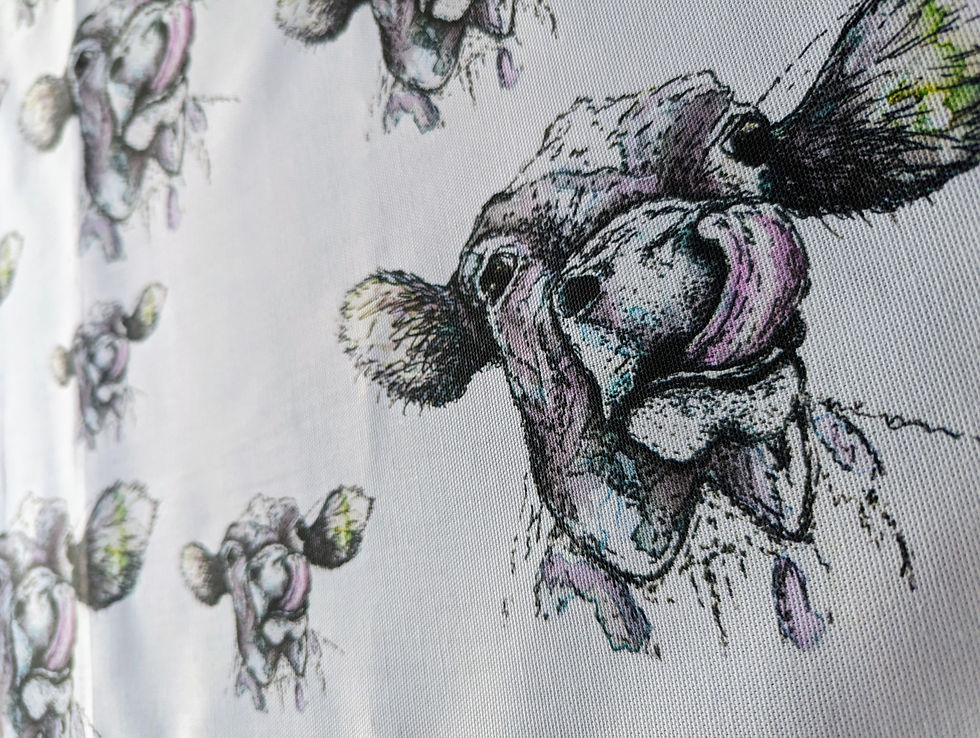 Thumbnail: The Cow Tea Towel