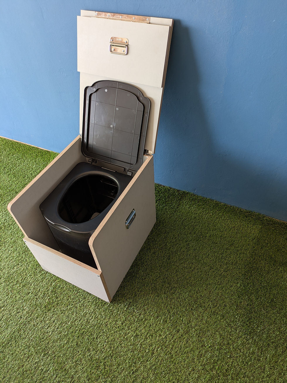 Miniature : Mueble baño seco portátil para camper con asas