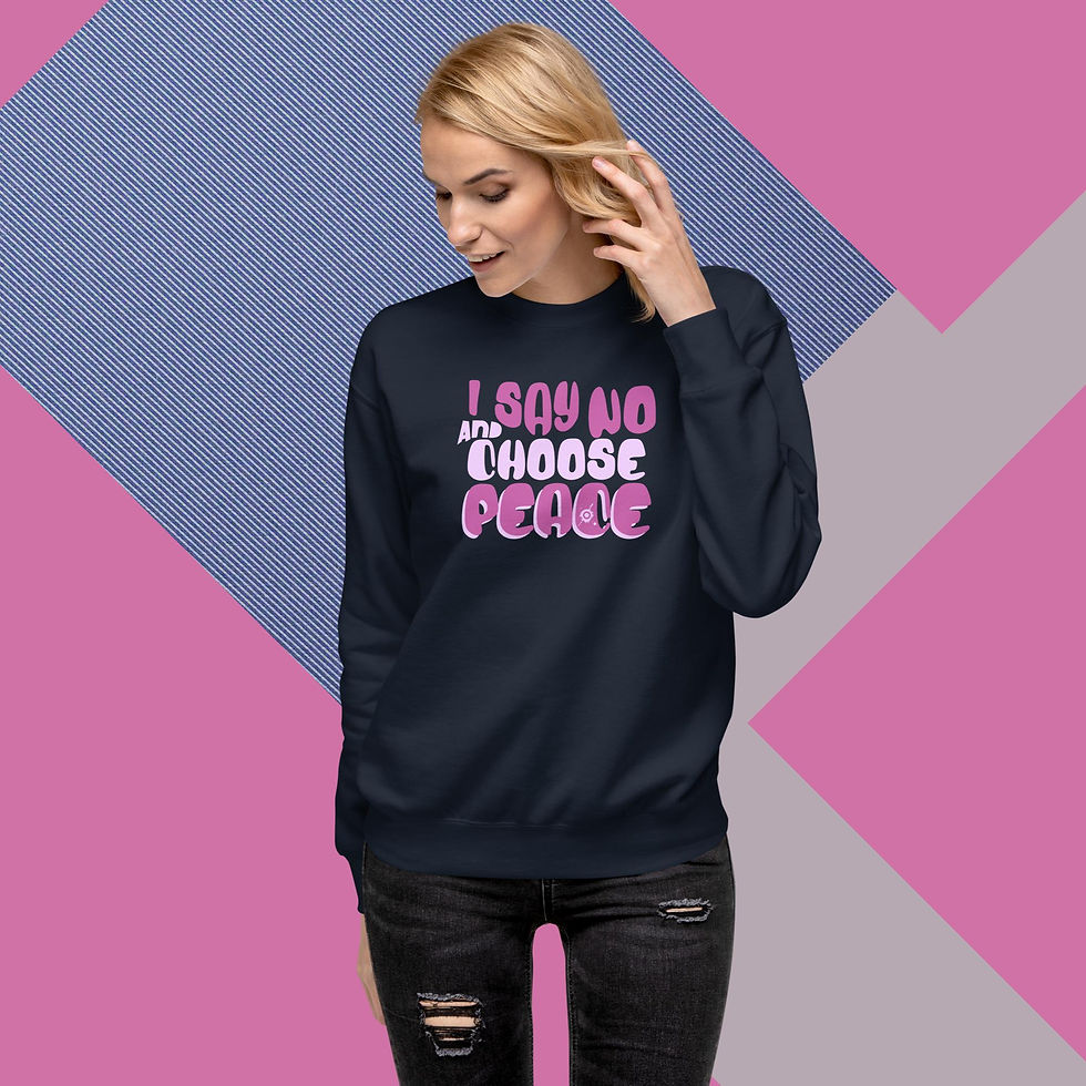 Thumbnail: I say no and choose peace