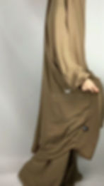 Thumbnail: Two Piece Jilbab in Beige 