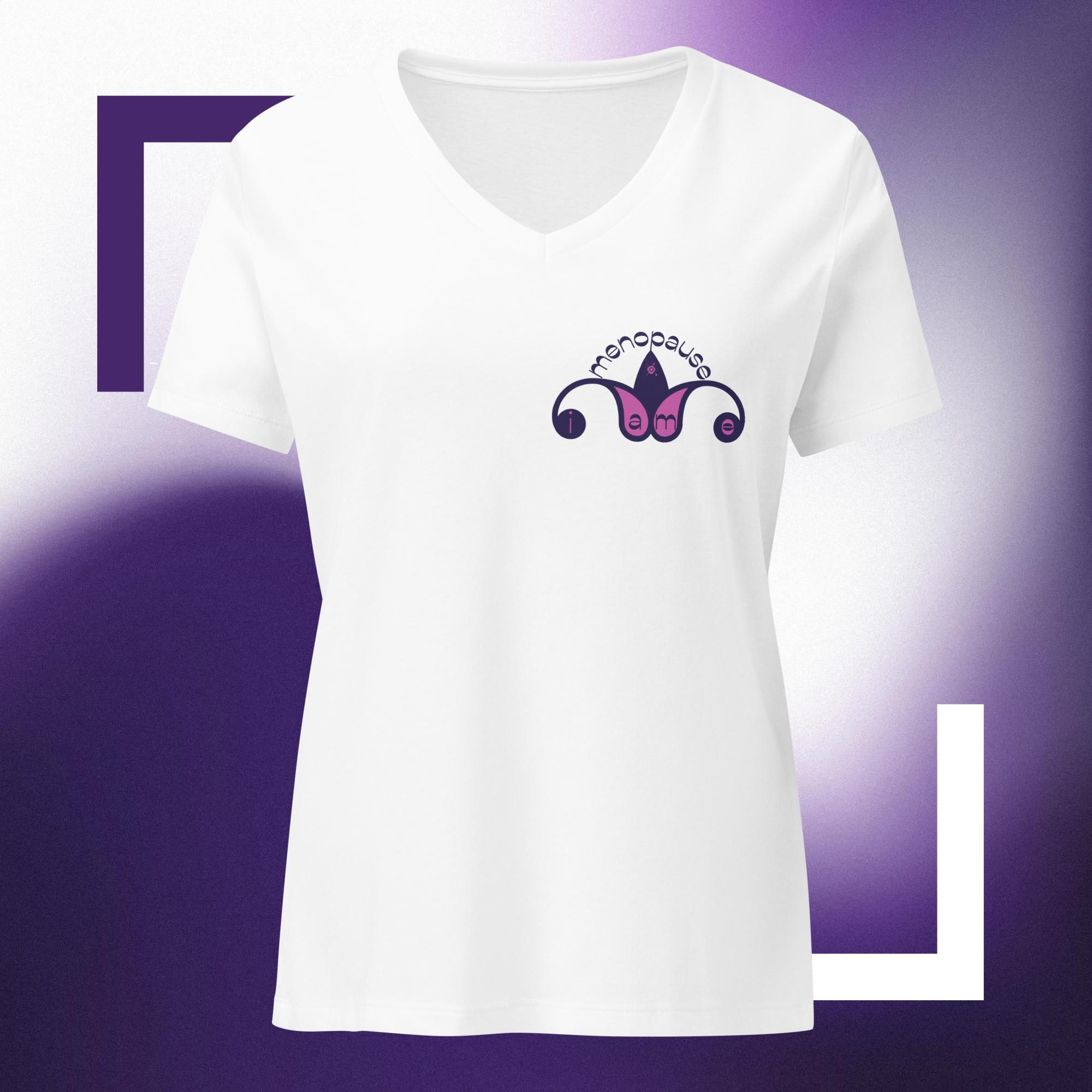 I AM ME - relaxed v-neck