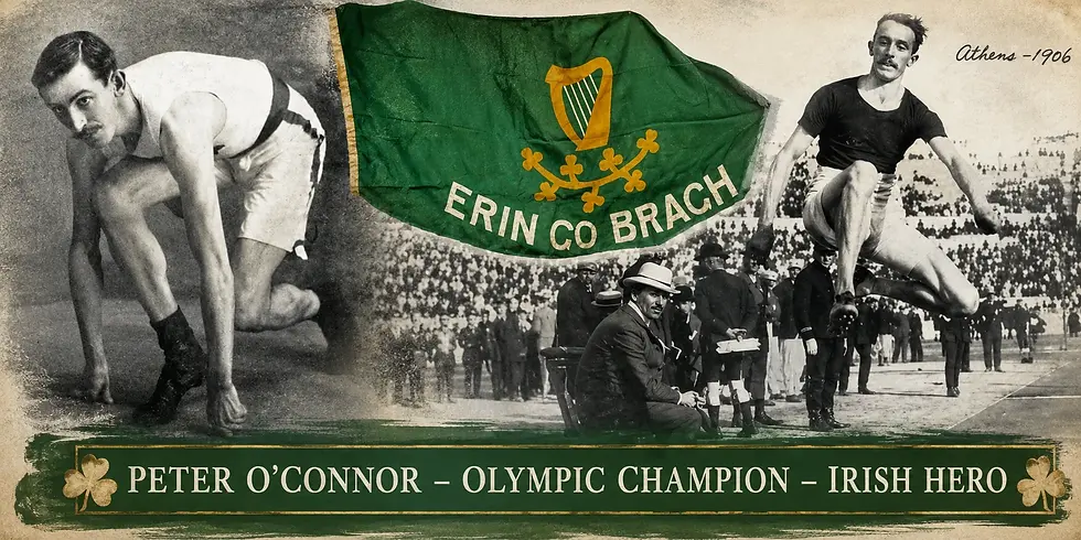 Peter O'Connor: The Fearless Irish Olympian Who Raised Ireland's Flag Before the World!
