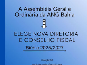 Assembleia geral e ordinária