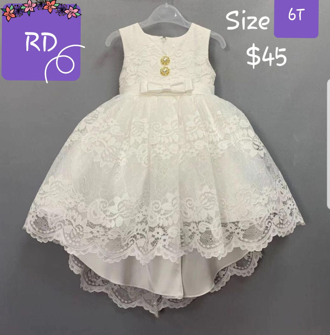 White vintage dress