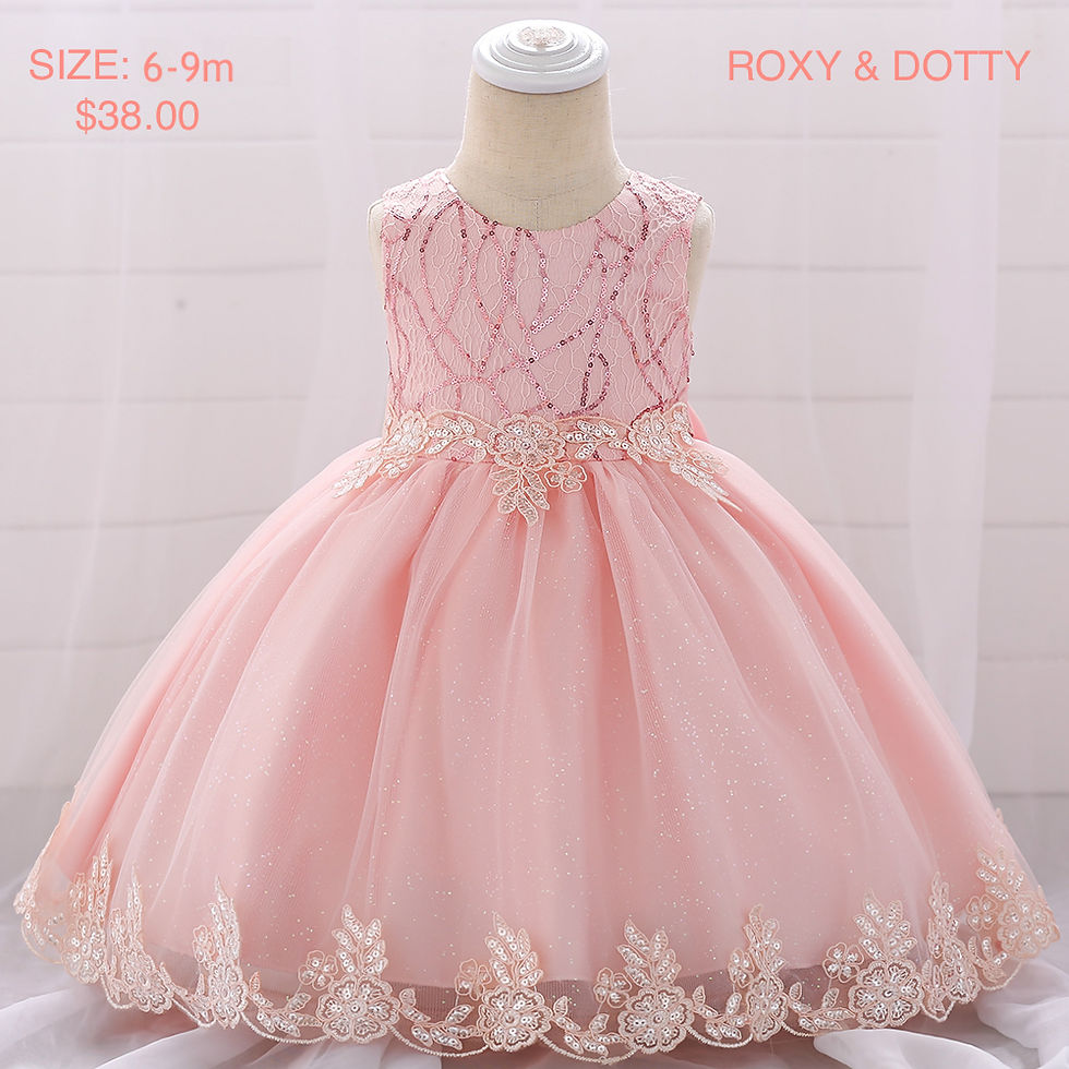 Light pink lace dress