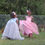 Thumbnail: Powder Blue Glitter Long Princess Dress
