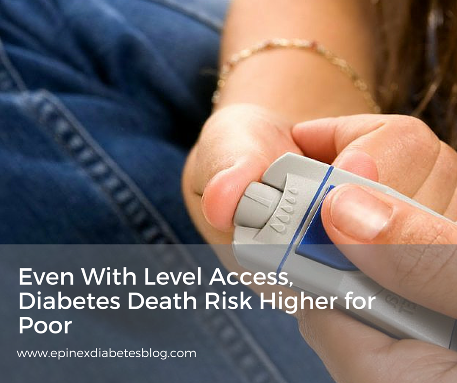 Even With Level Access, Diabetes Death Risk Higher for Poor