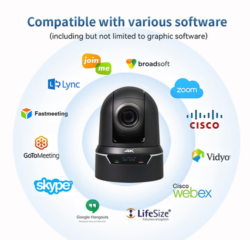 VIDEOCAST VC1000 4KUHD 25X PTZ Video Camera