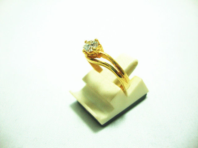 Thumbnail: 20K GOLD DIA RING 1/26P