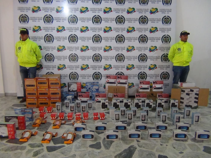 Incautados en Ibagué cerca de 90 millones de pesos en mercancía ilegal
