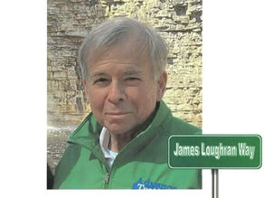 James Loughran Way Road Dedication, October 24, 2025